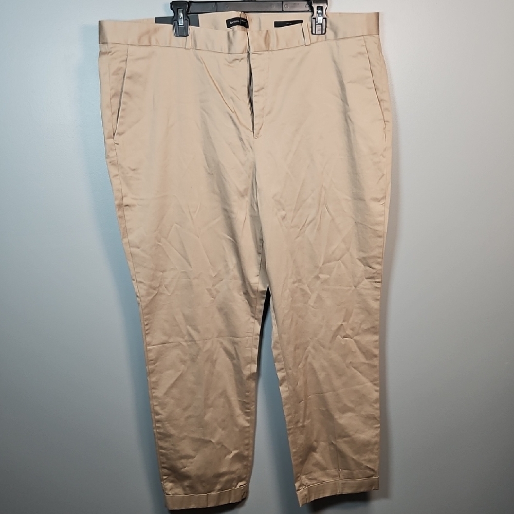 Banana Republic Women's Avery Mid Rise Tan Trousers Dress Pants Tall